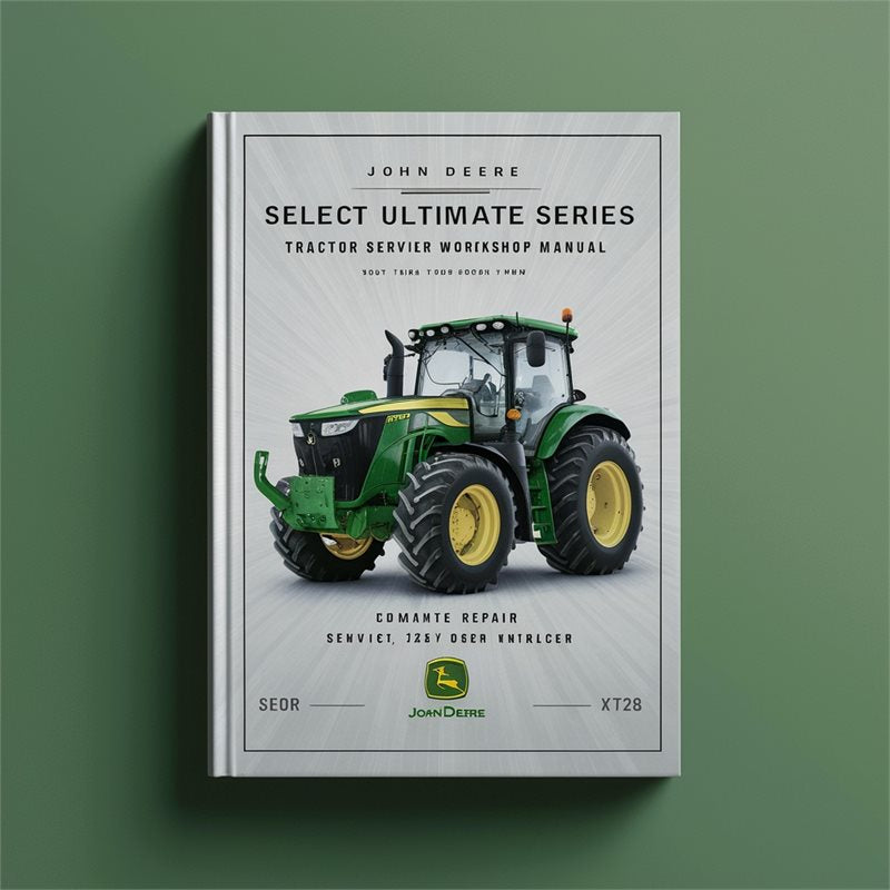 John Deere X700 X720 X724 X728 Select Ultimate Series Tractor Service Repair Workshop Manual PDF