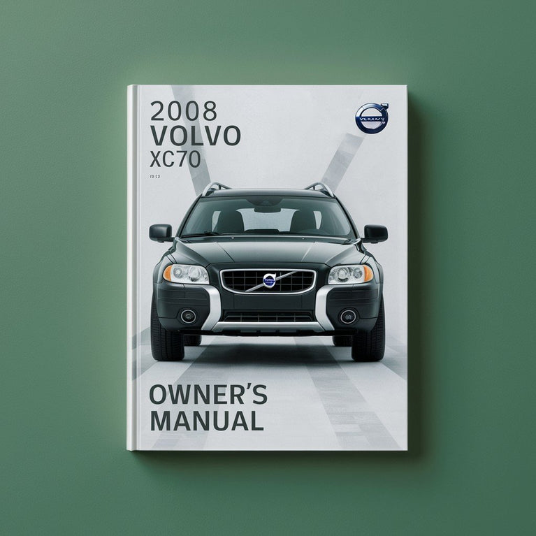 Manual del propietario del Volvo XC70 2008