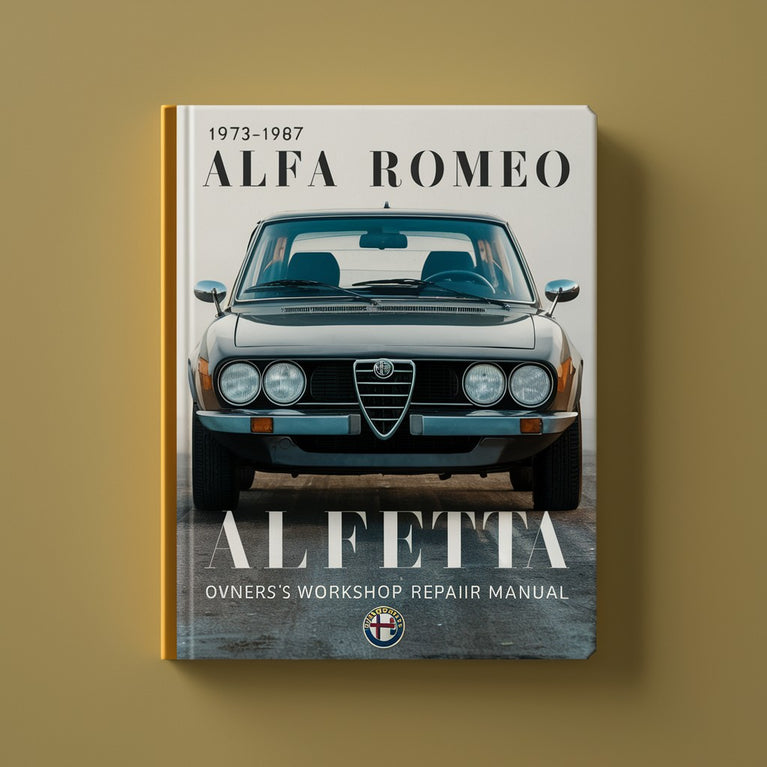 1973-1987 Alfa Romeo Alfetta Besitzer Werkstatt Reparaturhandbuch