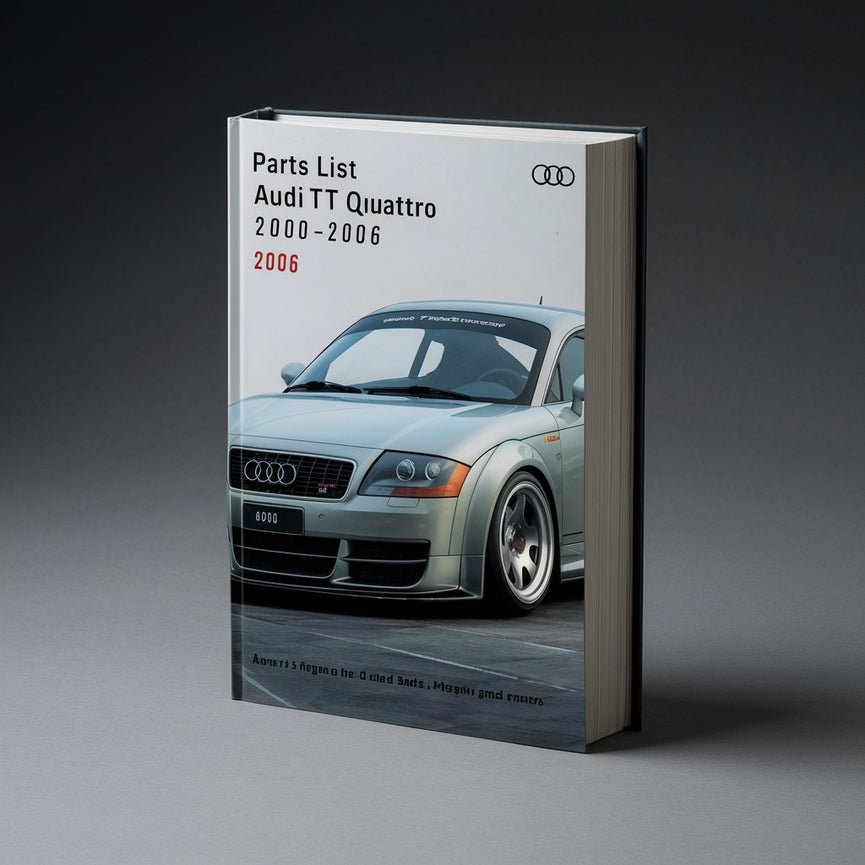 Parts List AUDI TT Quattro 2000-2006