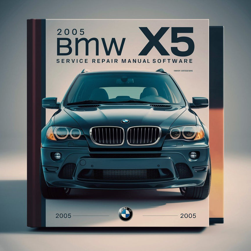 2005 BMW X5 Service-Reparaturhandbuch-Software