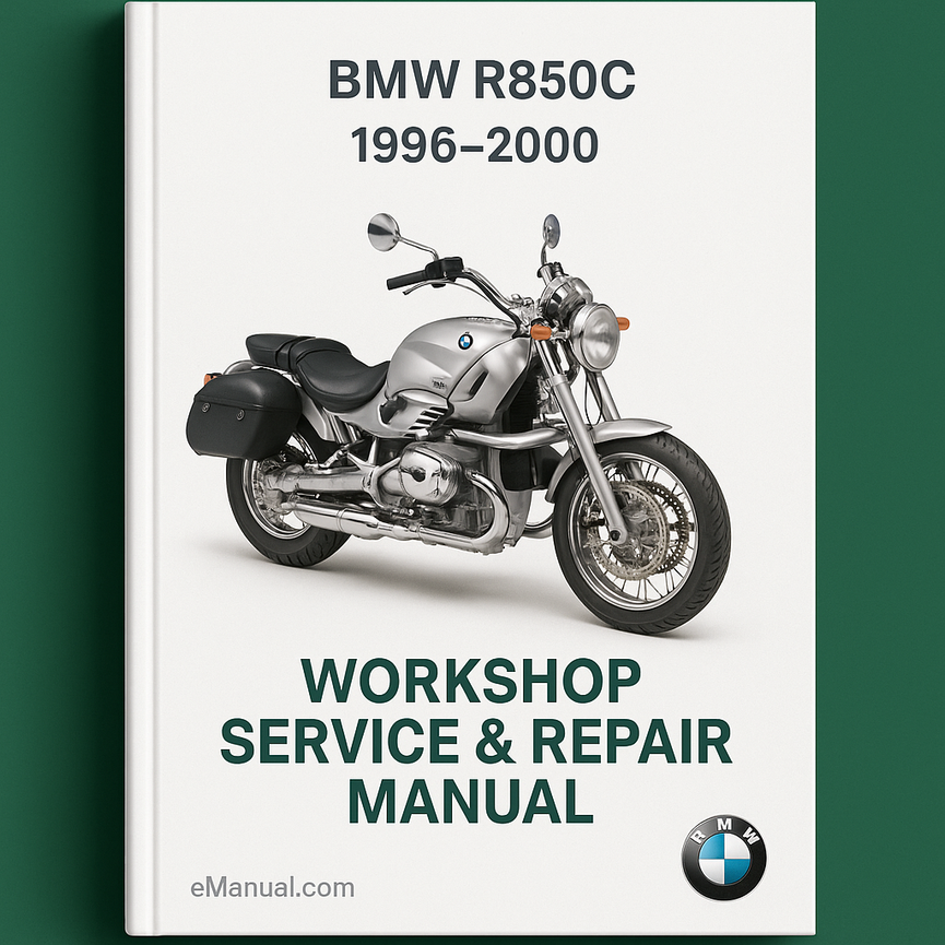 BMW R850C 1996-2000 Workshop Service Repair Manual