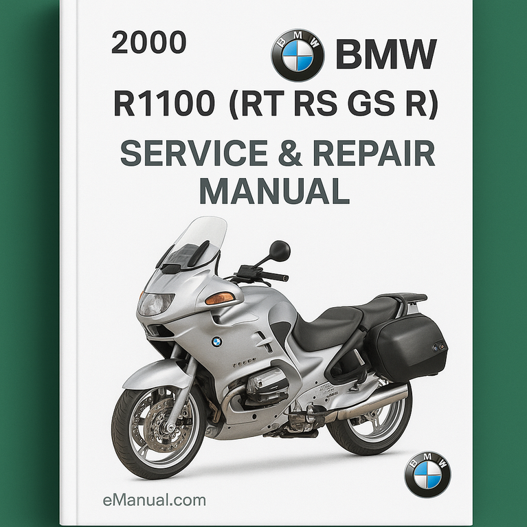2000 BMW R1100 (RT RS GS R) Service Repair Manual