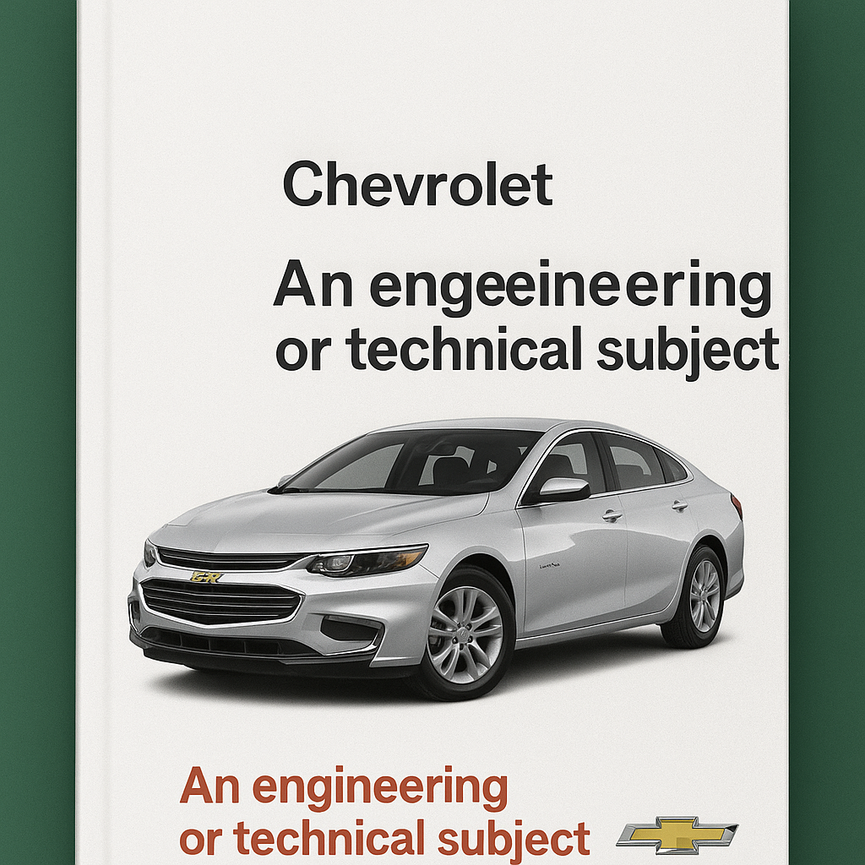 Wartungs- und Reparaturhandbuch für Chevrolet Malibu 2016-2018