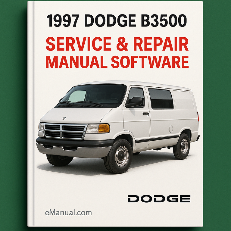 1997 Dodge B3500 Service- und Reparaturhandbuch-Software