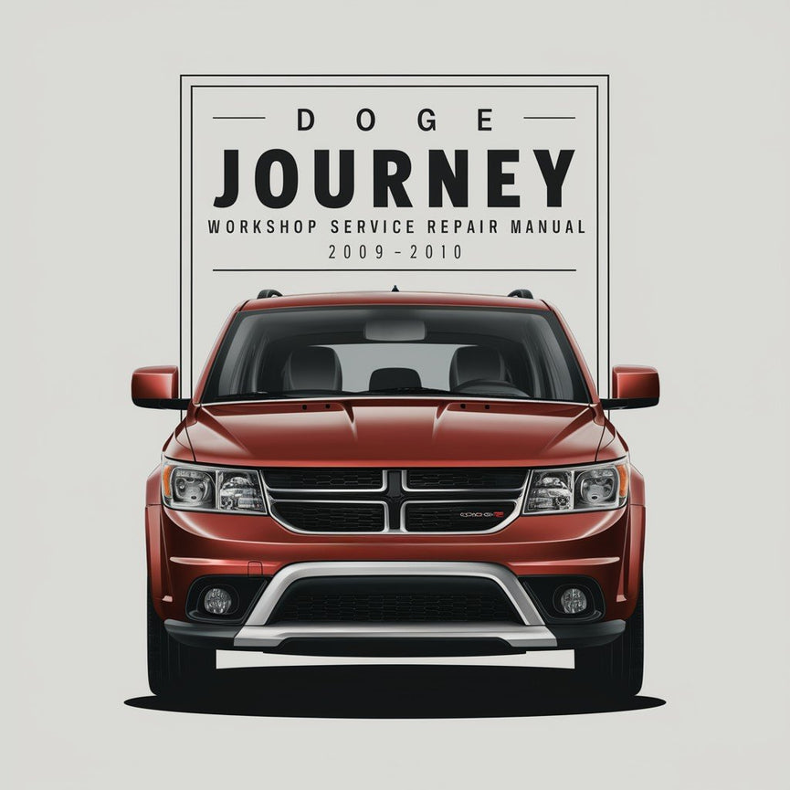 Manual de servicio y reparación del taller Dodge Journey 2009-2010