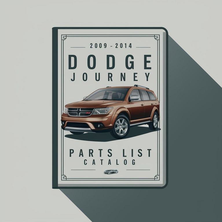 Ersatzteilkatalog für Dodge Journey 2009–2014