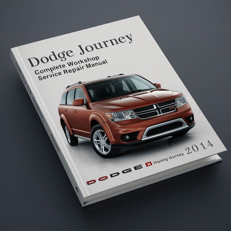 Manual completo de servicio y reparación del taller Dodge Journey 2014