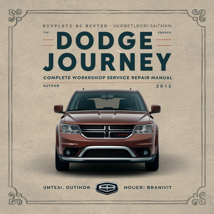 Manual completo de servicio y reparación del taller Dodge Journey 2012