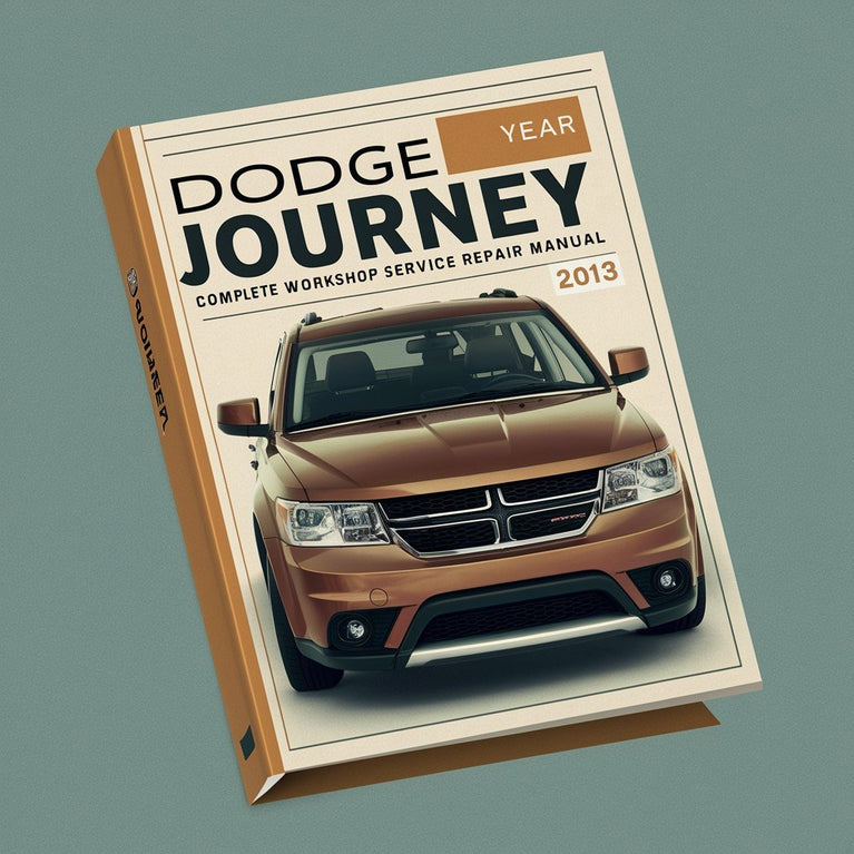 Dodge Journey Komplettes Werkstatthandbuch 2013