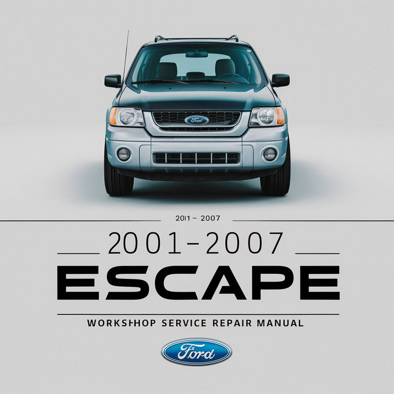 Manual de servicio y reparación del taller Ford Escape 2001-2007