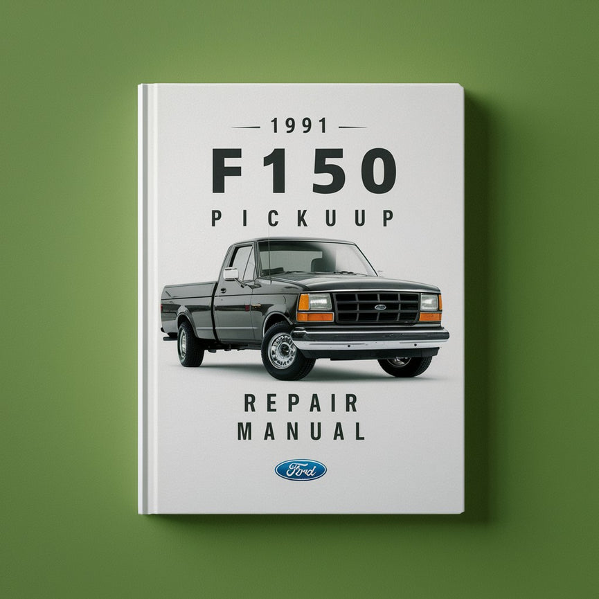 Manual de reparación de camioneta Ford F150 1991