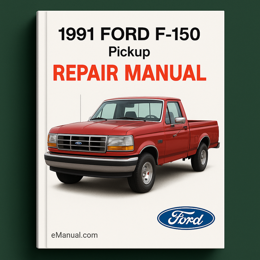 Manual de reparación de camioneta Ford F150 1991