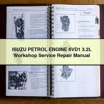 ISUZU Benzinmotor 6VD1 3.2L Werkstatt-Service-Reparaturhandbuch