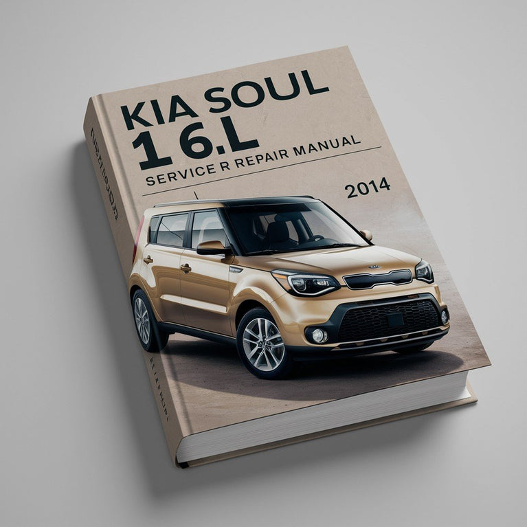 Manual de servicio y reparación del Kia Soul 1.6L 2014