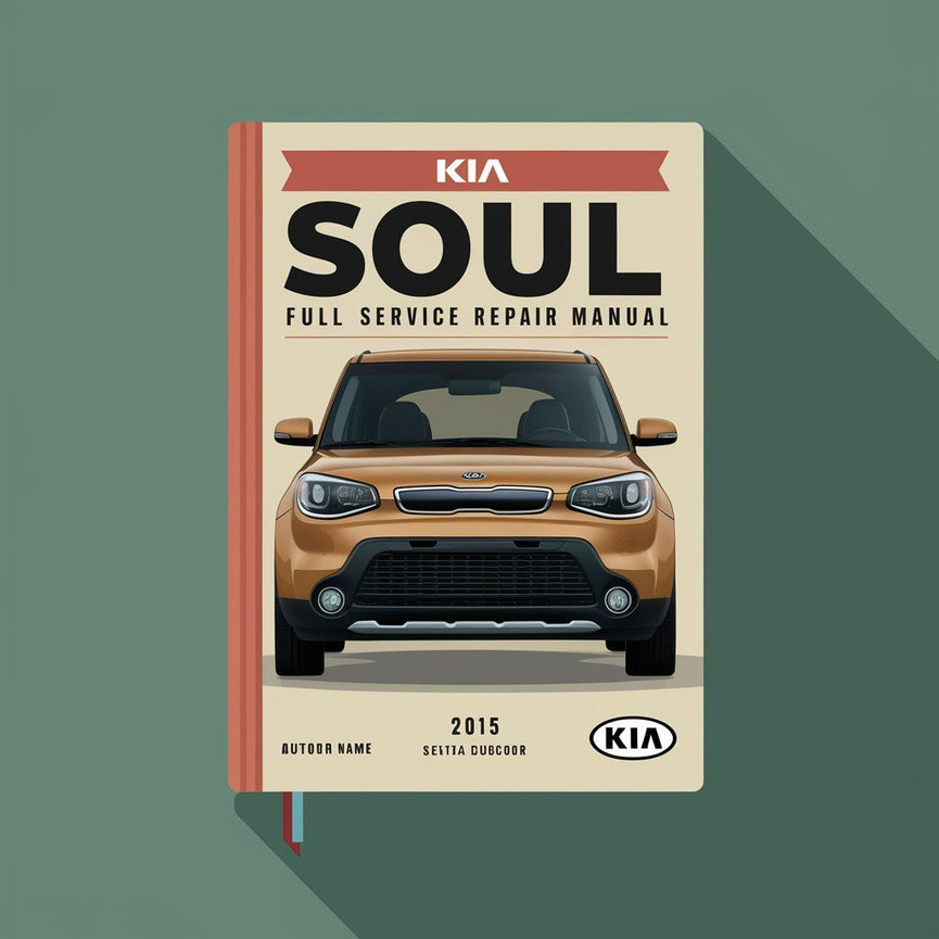 Manual de servicio y reparación del taller del KIA Soul 2.0L 2012