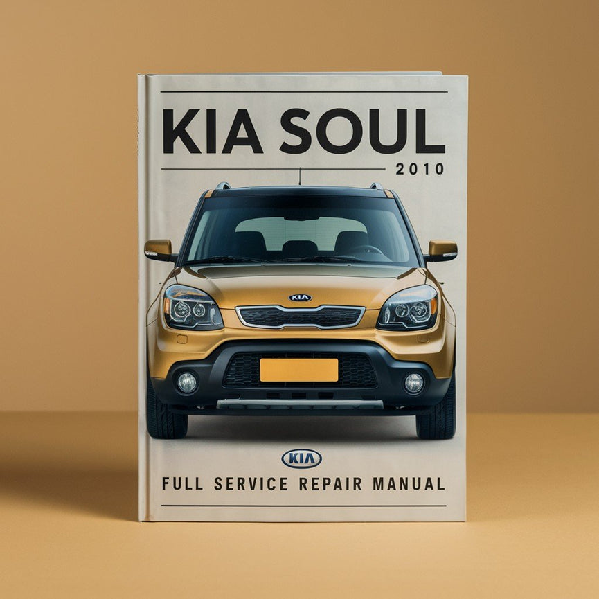 Manual de servicio y reparación completo del KIA SOUL 2.0L 2010