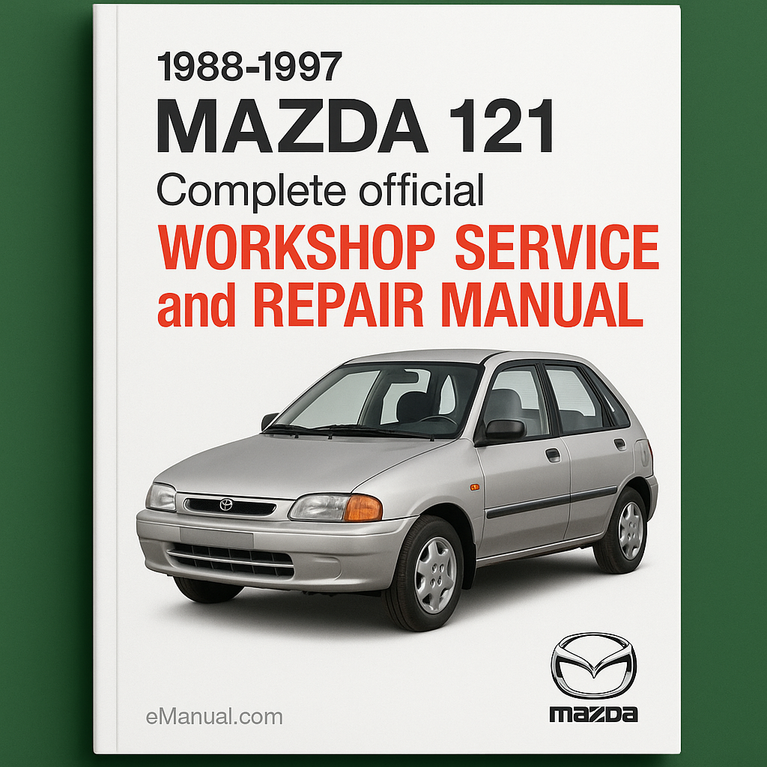 1988-1997 Mazda 121 Complete official Workshop Service and Repair Manual