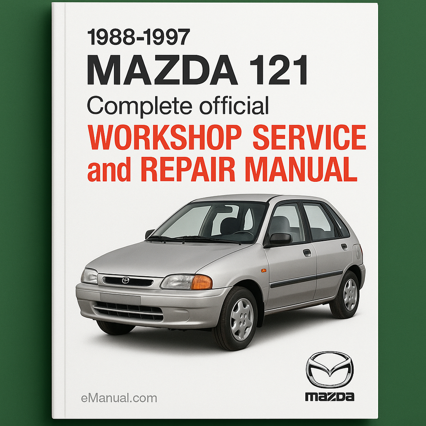 1988-1997 Mazda 121 Complete official Workshop Service and Repair Manual