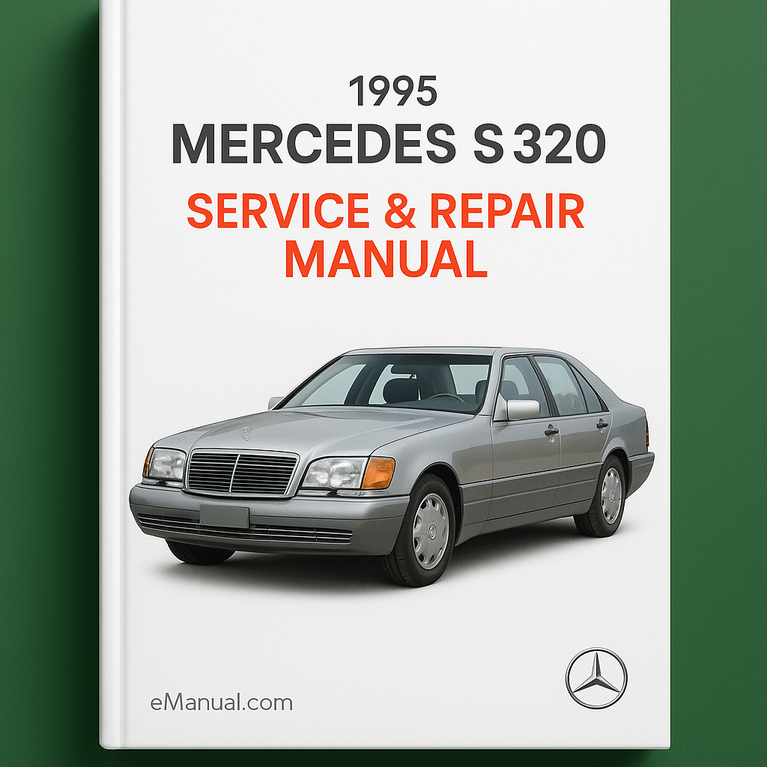 1995 Mercedes S320 Service Repair Manual 95