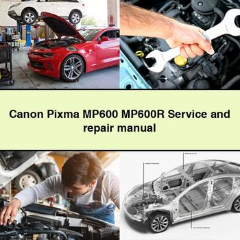 Manual de servicio y reparación de Canon Pixma MP600 MP600R