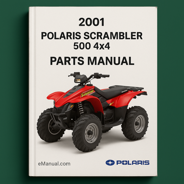 2001 Polaris Scrambler 500 4x4 Parts Manual
