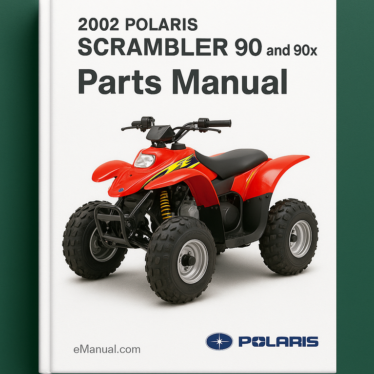 2002 Polaris Scrambler 90 and 90x Parts Manual
