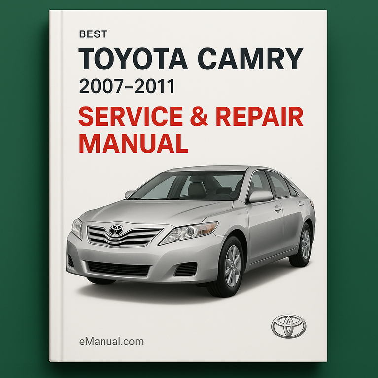 Bestes Toyota Camry Service-Reparaturhandbuch 2007-2011