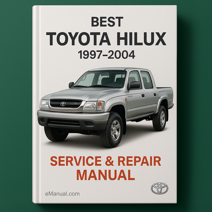 Bestes Toyota Hilux Service-Reparaturhandbuch 1997-2004