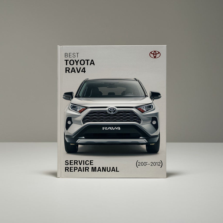 Bestes Toyota RAV4 Service-Reparaturhandbuch 2006-2012