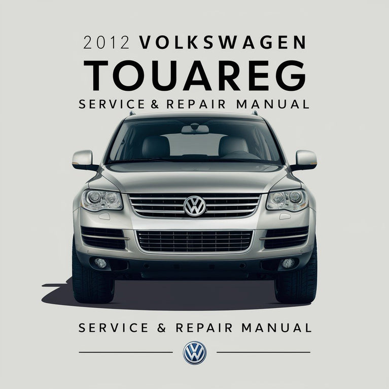 Manual de servicio y reparación del Volkswagen Touareg 2012