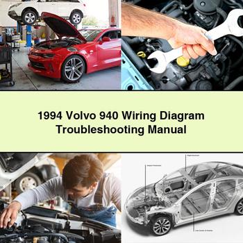 Manual de solución de problemas del diagrama de cableado del Volvo 940 1994