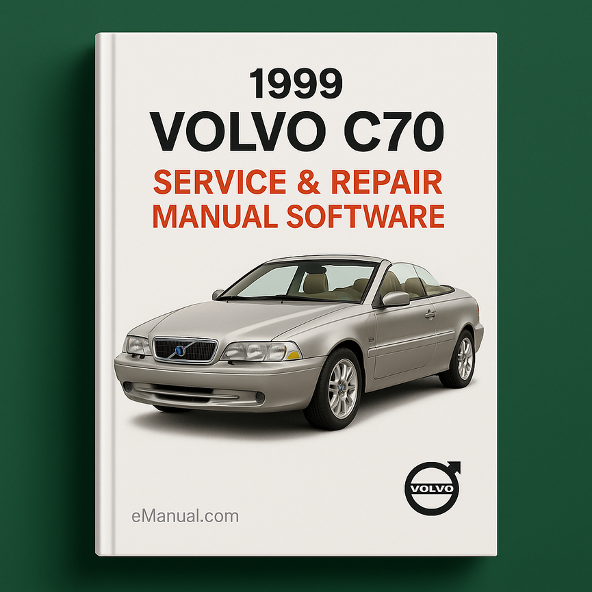 Manual de servicio y reparación del Volvo C70 1999