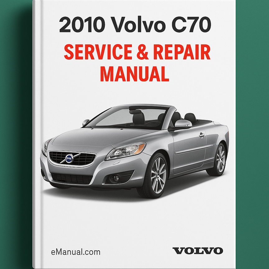 2010 Volvo C70 Service & Repair Manual Software