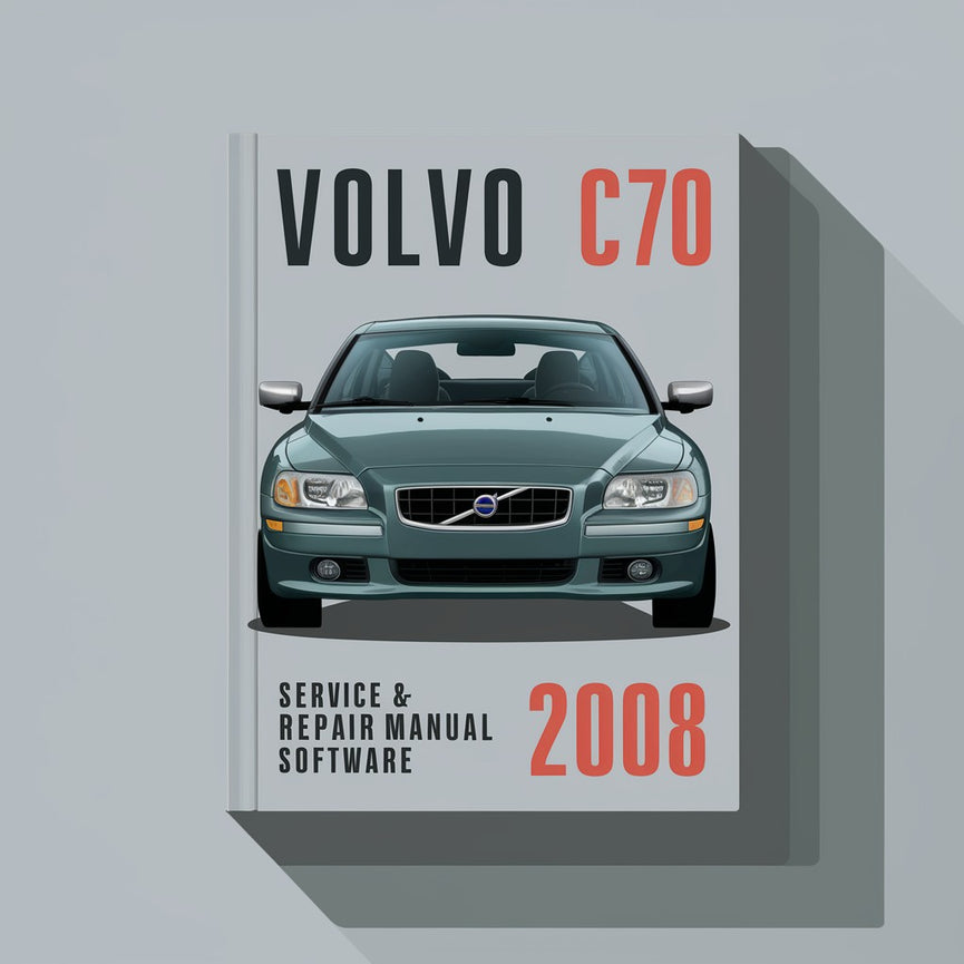 2008 Volvo C70 Service & Repair Manual Software