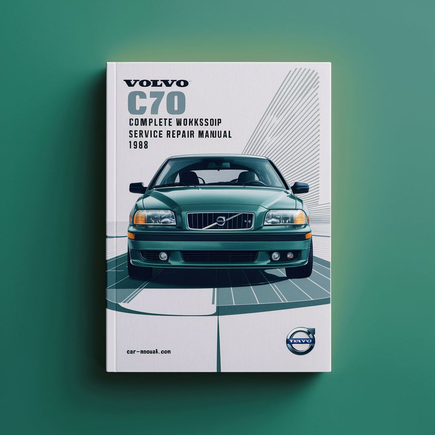 Manual completo de servicio y reparación del taller Volvo C70 1998