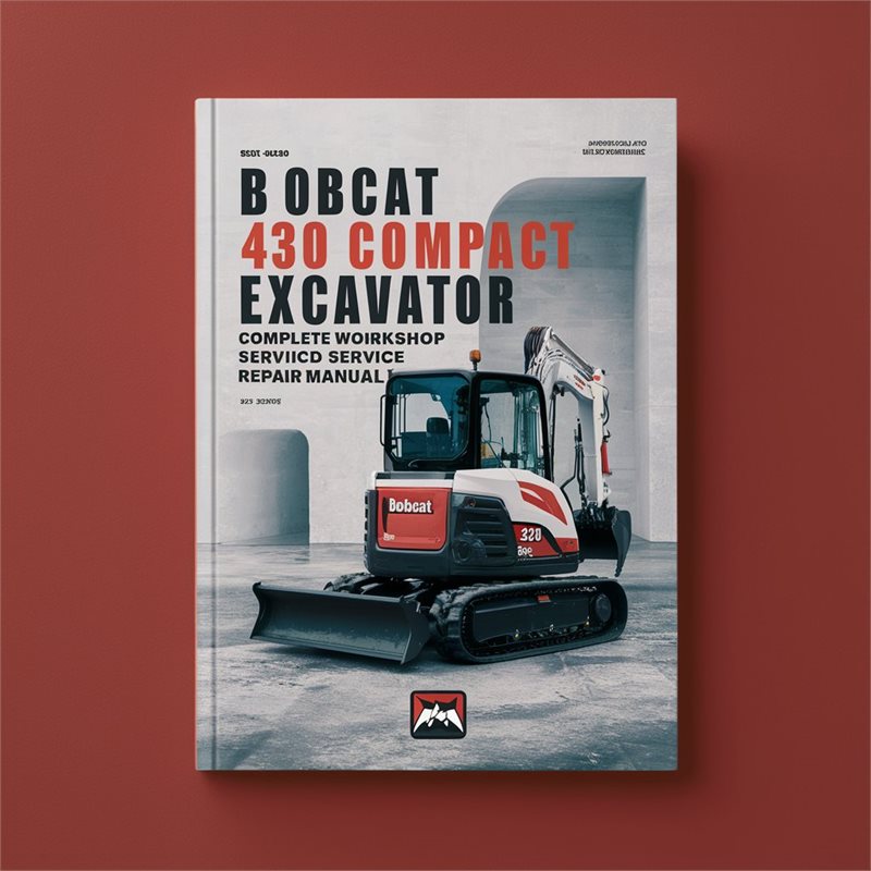 Bobcat 430 Compact Excavator Service Repair Workshop Manual PDF