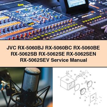 JVC RX-5060BJ RX-5060BC RX-5060BE RX-5062SB RX-5062SE RX-5062SEN RX-5062SEV Service-Reparaturhandbuch