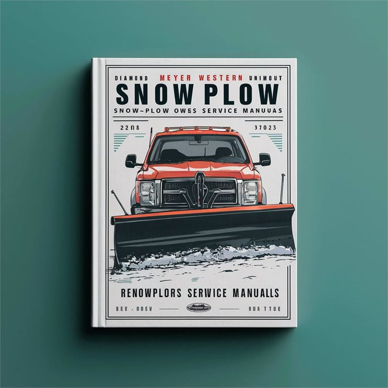 Diamond Meyer Western Unimount Snow Plow Snowplow Owners Service Repair Workshop Manual PDF