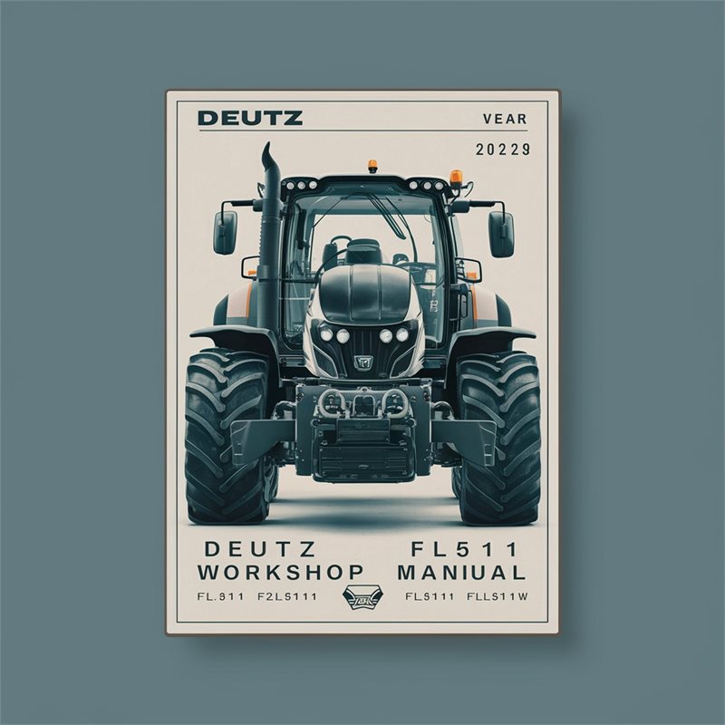Deutz Series Manuals FL511 Workmanualf1l511 F2l511 F2l511w Service Repair Workshop Manual PDF
