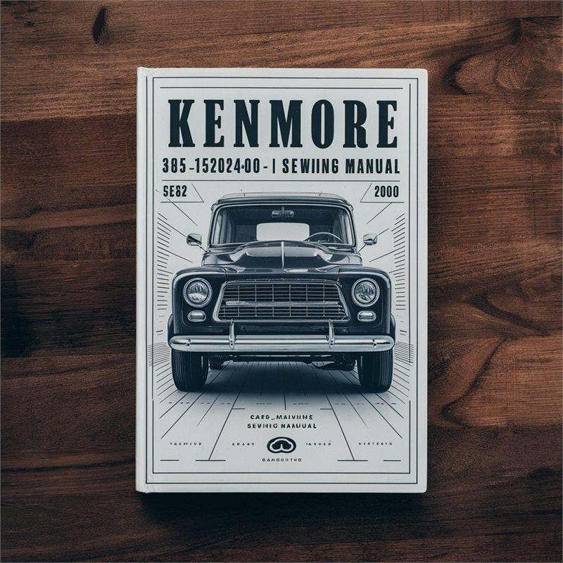 Kenmore 385.15202400 385.15208400 Sewing Machine Service Repair Workshop Manual PDF