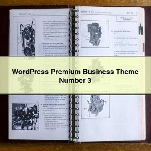 WordPress Premium Business Theme Number 3