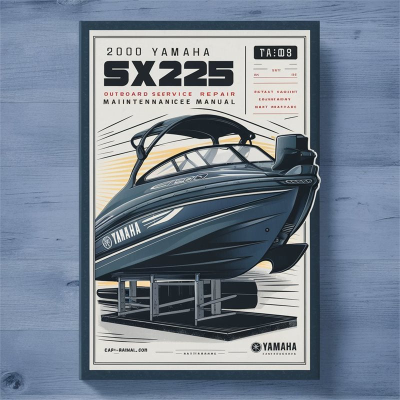 2000 Yamaha SX225 Txry Outboard Service Repair Workshop Manual PDF