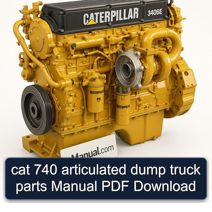 CAT 740 Articulated Dump Truck Parts Catalog PDF