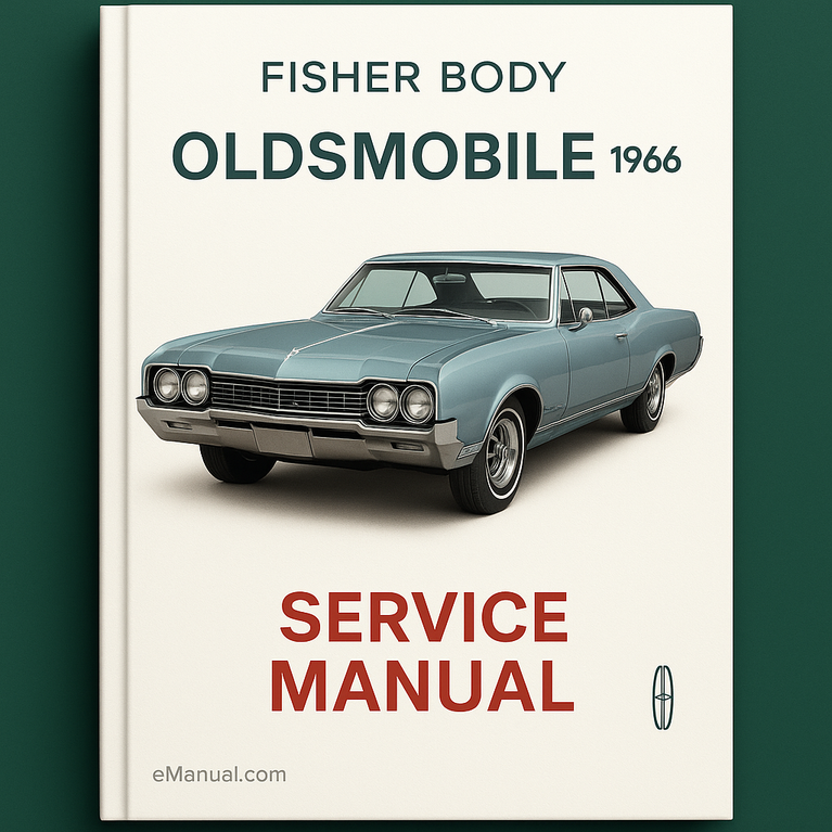 Manual de reparación y servicio de carrocería Fisher de 1966 OLDSMOBILE BUICK CHEVROLET CADILLAC PONTIAC
