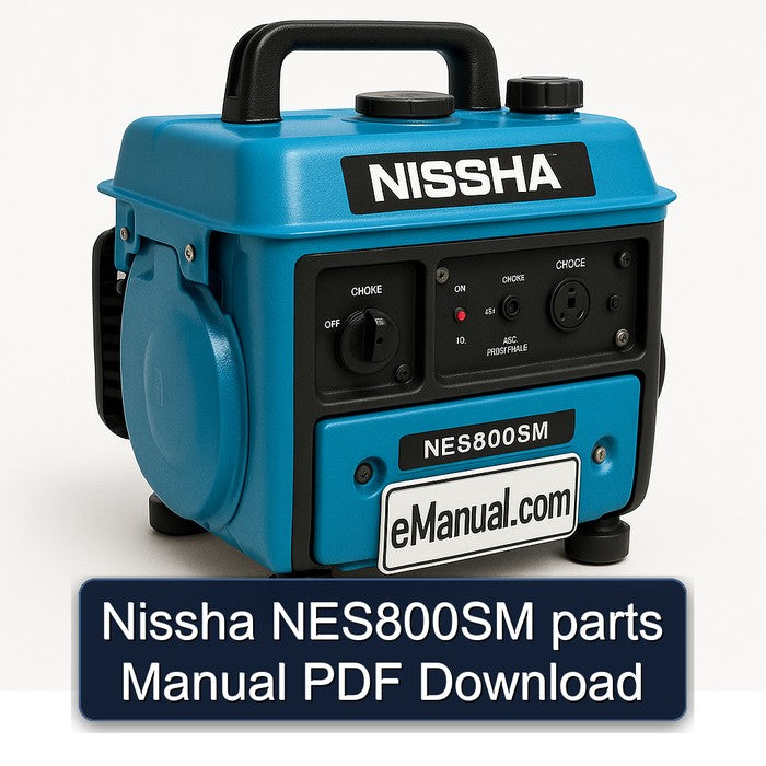 Nissha NES800SM Parts Catalog PDF