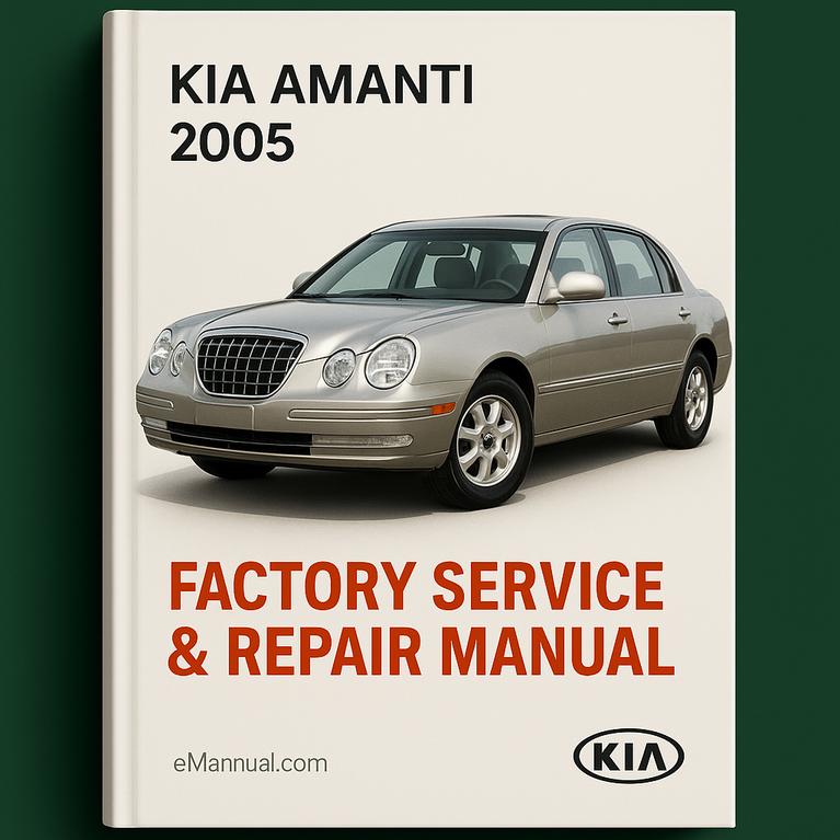 Kia Amanti 2005 Factory Service Repair Manual