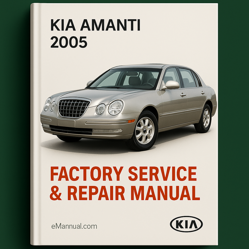 Kia Amanti 2005 Factory Service Repair Manual