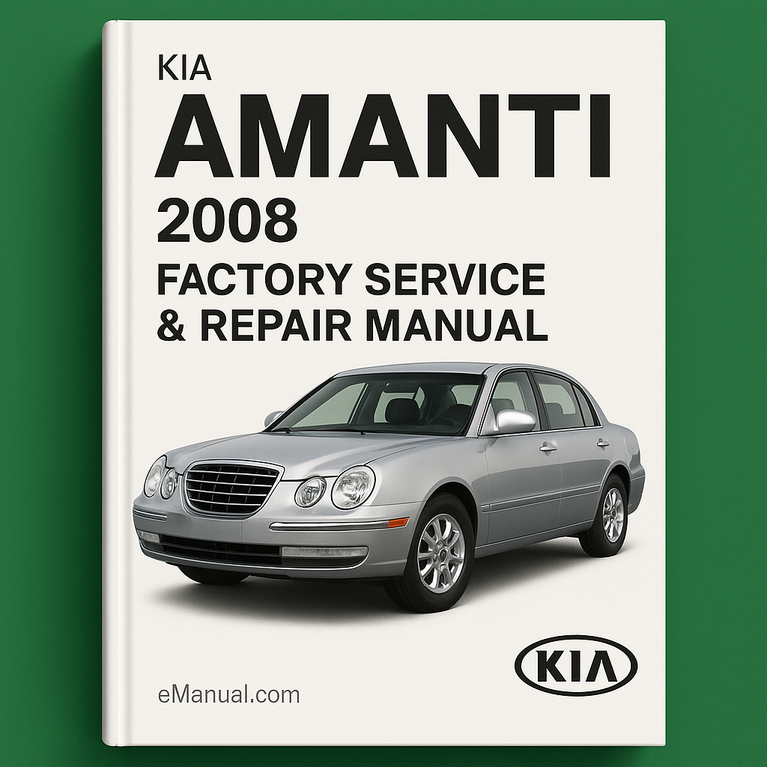 Kia Amanti 2008 Factory Service Repair Manual