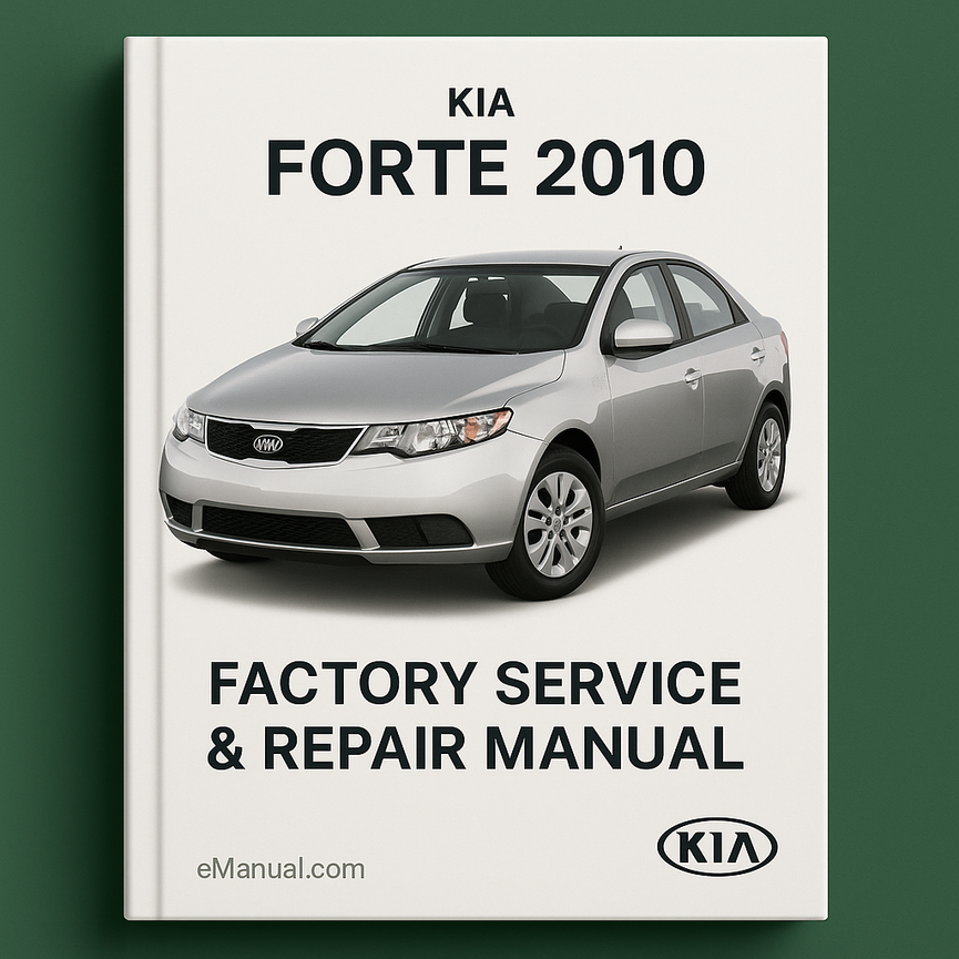 Manual de reparación y servicio de fábrica del Kia Forte 2010